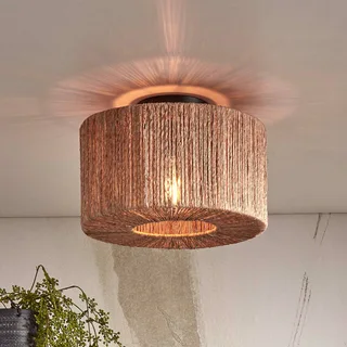 Plafondlamp Iguazu, Ø 30 cm, naturel by GOOD&MOJO in Natural – product photo 1 of 5