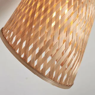 Plafondlamp Java, bamboe, naturel, 2-lamps, 24 cm von GOOD&MOJO in Natur – Produktfoto 4 von 5
