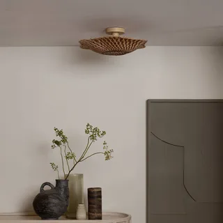 plafondlamp Madura, Ø 44 cm, bruin, bamboe, E27 von GOOD&MOJO in Natuurlijk bamboe, Braun – Produktfoto 3 von 5
