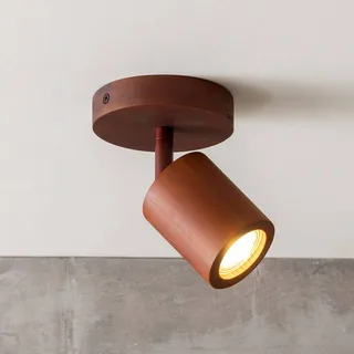 plafondspot Java, 1-lamp, bamboe by GOOD&MOJO in Brown – product photo 1 of 4