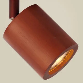 plafondspot Java, 1-lamp, bamboe by GOOD&MOJO in Brown – product photo 3 of 4
