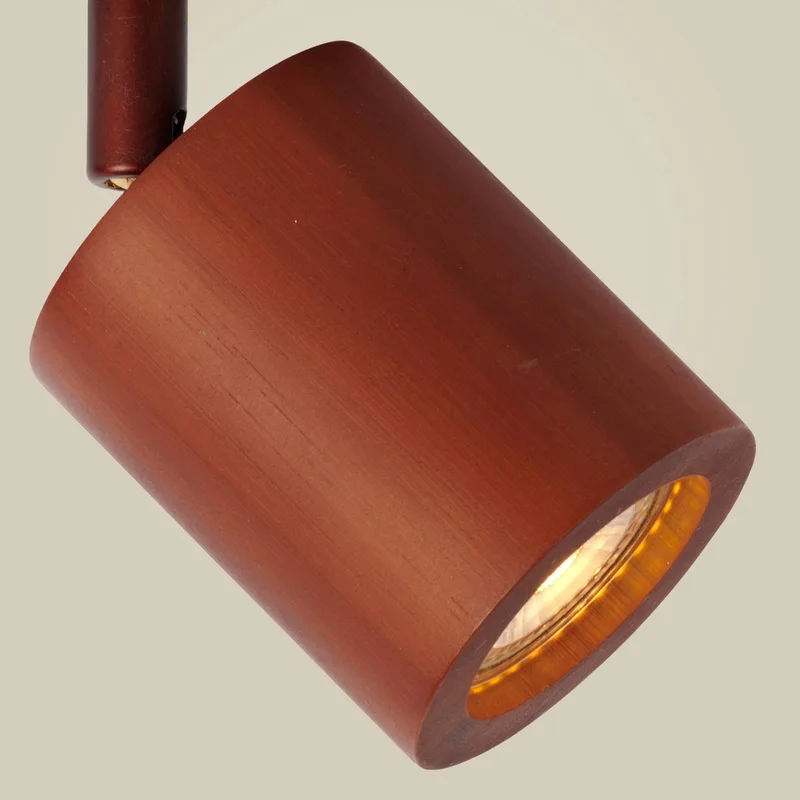 plafondspot Java, 1-lamp, bamboe by GOOD&MOJO in Brown – product photo 3 of 4