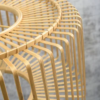 Plafonniere Bromo - Bamboe - Ø60cm - Scandinavisch,Bohemian by GOOD&MOJO in Brown – product photo 3 of 4