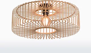 Plafonniere Bromo - Bamboe - Ø60cm - Scandinavisch,Bohemian by GOOD&MOJO in Brown – product photo 1 of 4