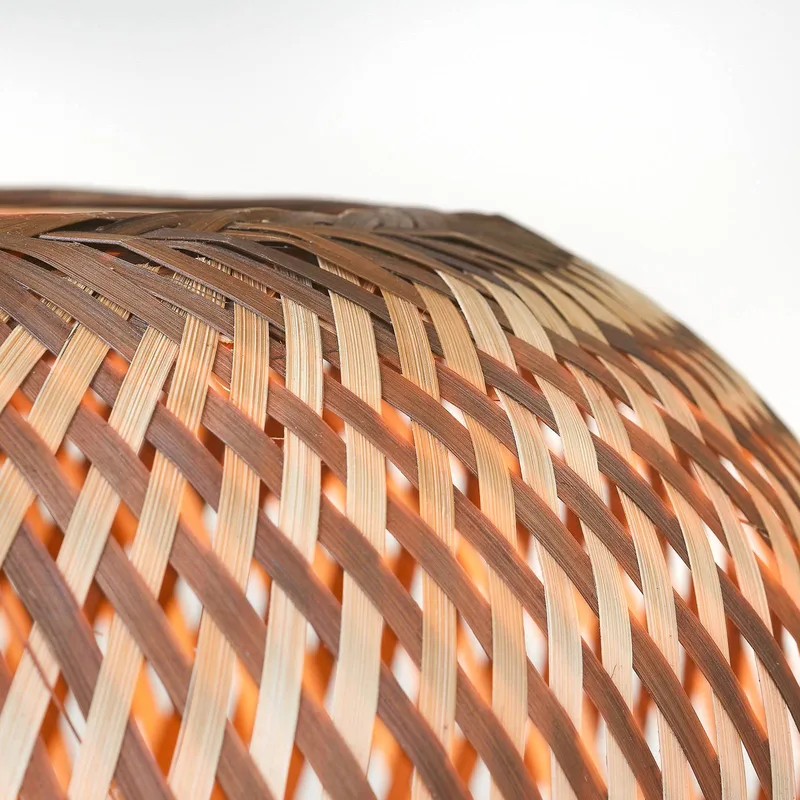 tafellamp Barbados, bruin, Ø 25 cm, bamboe, E27 by GOOD&MOJO in Natuurlijk bamboe, Brown – product photo 5 of 5