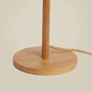 tafellamp Java, naturel, bamboe, 47 cm, GU10 fra GOOD&MOJO i Licht hout – produktbillede 2 af 3