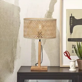 tafellamp Java, naturel, bamboe, voet by GOOD&MOJO in Natural – product photo 1 of 5