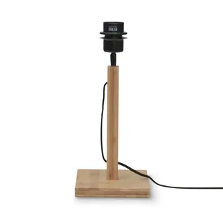 tafellamp Java, naturel/zwart, bamboe, voet von GOOD&MOJO in Natur, Schwarz – Produktfoto 4 von 5