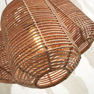Tanami hanglamp met 3-lamps, naturel van GOOD&MOJO in Naturel, Zwart – productfoto 5 van 5
