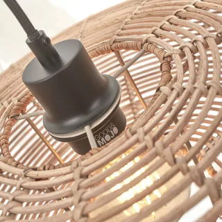 Tanami hanglamp, naturel, Ø 40 cm by GOOD&MOJO in Natural, Black – product photo 3 of 5
