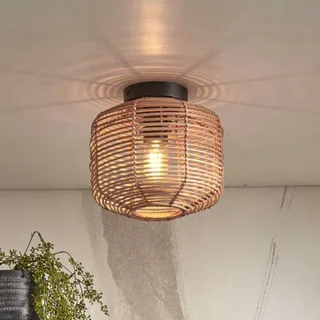 Tanami plafondlamp, 25 x 20 cm, naturel van GOOD&MOJO in Naturel – productfoto 1 van 5