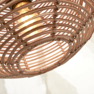 Tanami plafondlamp, 25 x 20 cm, naturel van GOOD&MOJO in Naturel – productfoto 4 van 5