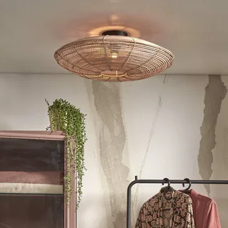 Tanami plafondlamp, Ø 55 cm, naturel van GOOD&MOJO in Naturel – productfoto 1 van 5