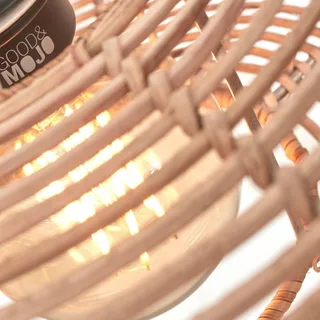 Tanami plafondlamp, Ø 55 cm, naturel van GOOD&MOJO in Naturel – productfoto 4 van 5