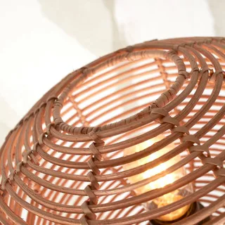 Tanami vloerlamp, kap 25 x 20 cm, naturel de GOOD&MOJO en Naturel – photo du produit 4 sur 5