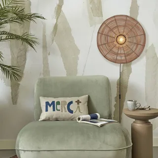 Tanami wandlamp, naturel, Ø 55 cm by GOOD&MOJO in Natural, Black – product photo 2 of 5