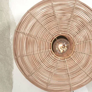 Tanami wandlamp, naturel, Ø 55 cm by GOOD&MOJO in Natural, Black – product photo 4 of 5