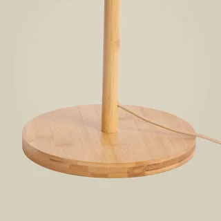 vloerlamp Java, naturel, bamboe, 141 cm hoog, GU10 de GOOD&MOJO en Licht hout – photo du produit 2 sur 3