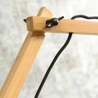 wandlamp Andes, Ø 32 cm, wit, verstelbaar by GOOD&MOJO in Natural, White – product photo 5 of 5