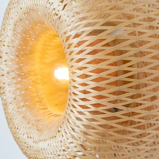 wandlamp Barbados, naturel Ø 35 cm Bamboe stekker by GOOD&MOJO in Natuurlijk bamboe – product photo 4 of 5