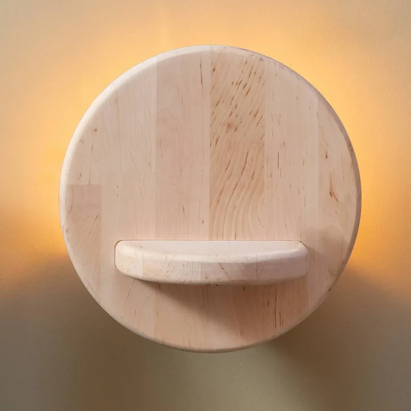 wandlamp Corsica, naturel, elzenhout, stekker van GOOD&MOJO in Naturel – productfoto 3 van 5