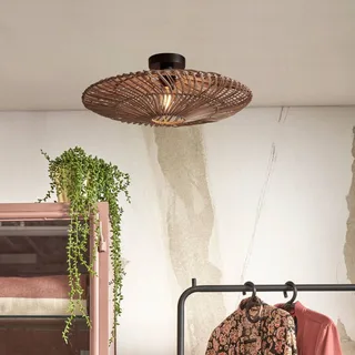 Zanzibar plafondlamp, Ø 55 cm, naturel by GOOD&MOJO in Natural, Black – product photo 3 of 5