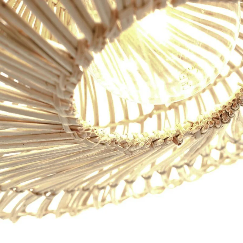 Zanzibar plafondlamp, Ø 55 cm, wit by GOOD&MOJO in White, Black – product photo 4 of 5