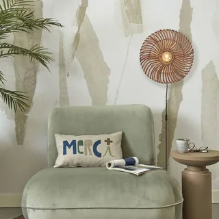 Zanzibar wandlamp, Ø 40 cm, naturel by GOOD&MOJO in Natural – product photo 2 of 5