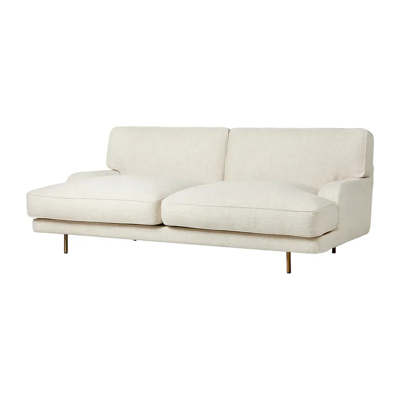 Flaneur Sofa 2-Sitzer Indianskop 15-antique brass by GUBI – product photo