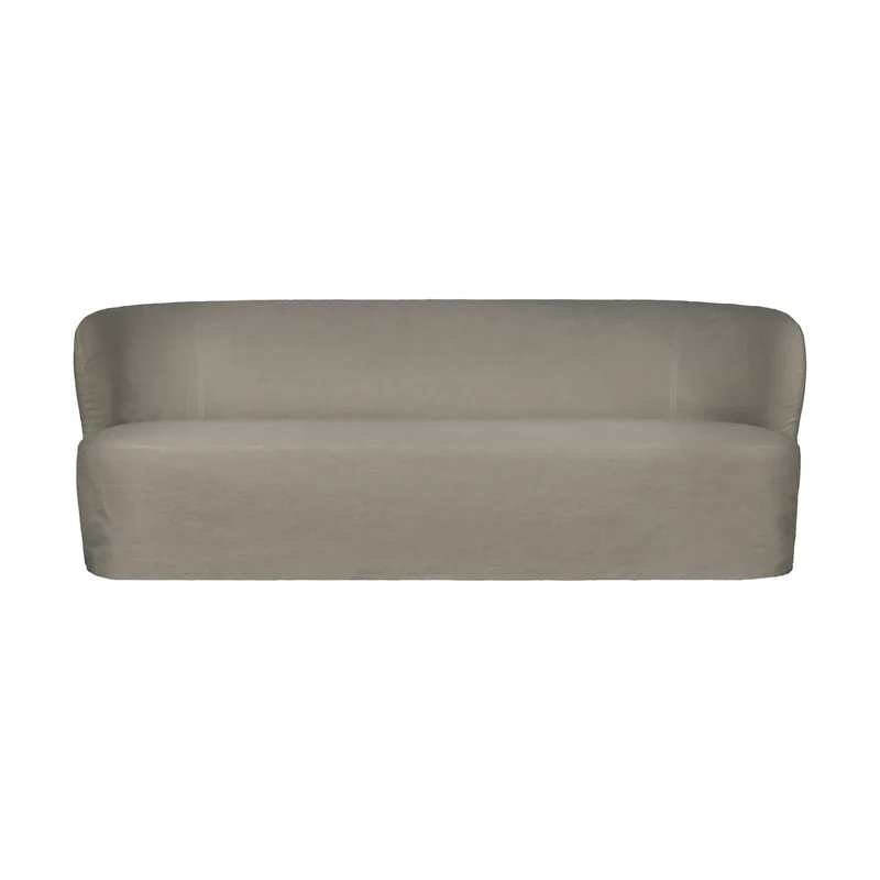 Stay Slipcover Sofa Leinen 0024, 220x95 cm, 3-Sitzer by GUBI – product photo