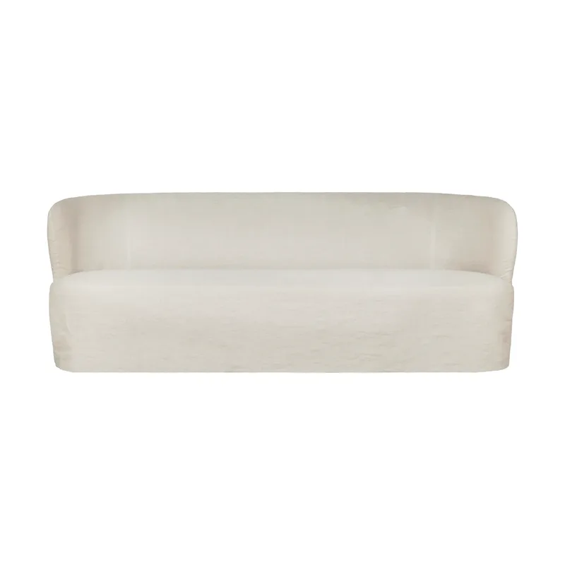 Stay Slipcover Sofa Linen 0023, 220x95 cm, 3-Sitzer by GUBI – product photo