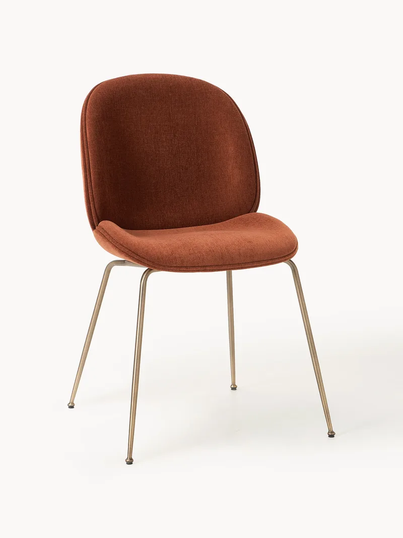 WESTWING x GUBI, Gestoffeerde eetkamerstoel Beetle by Delia Lachance von GUBI – Produktfoto