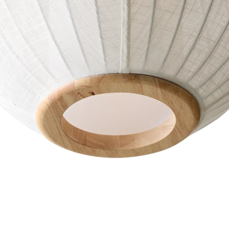 BALLOON hanglamp, Ø 30 cm, crème, textiel von Halo Design – Produktfoto