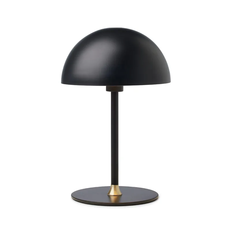 Boogie Taffellamp Ø16 Mat Zwart van Halo Design – productfoto