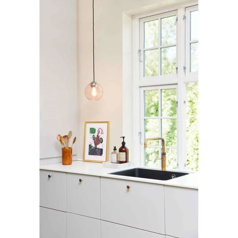 Bubbles Mini Hanglamp Ø14 G9 Rose de Halo Design – photo du produit