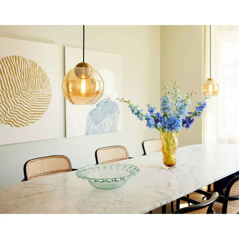 Bubbles Pendel Ø24 Amber by Halo Design – product photo