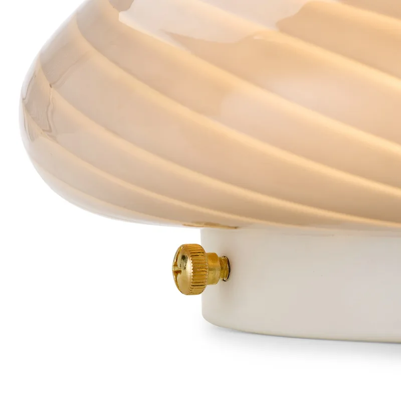 CANDY plafondlamp, grijs, Ø 30 cm, glas, E27 de Halo Design – photo du produit