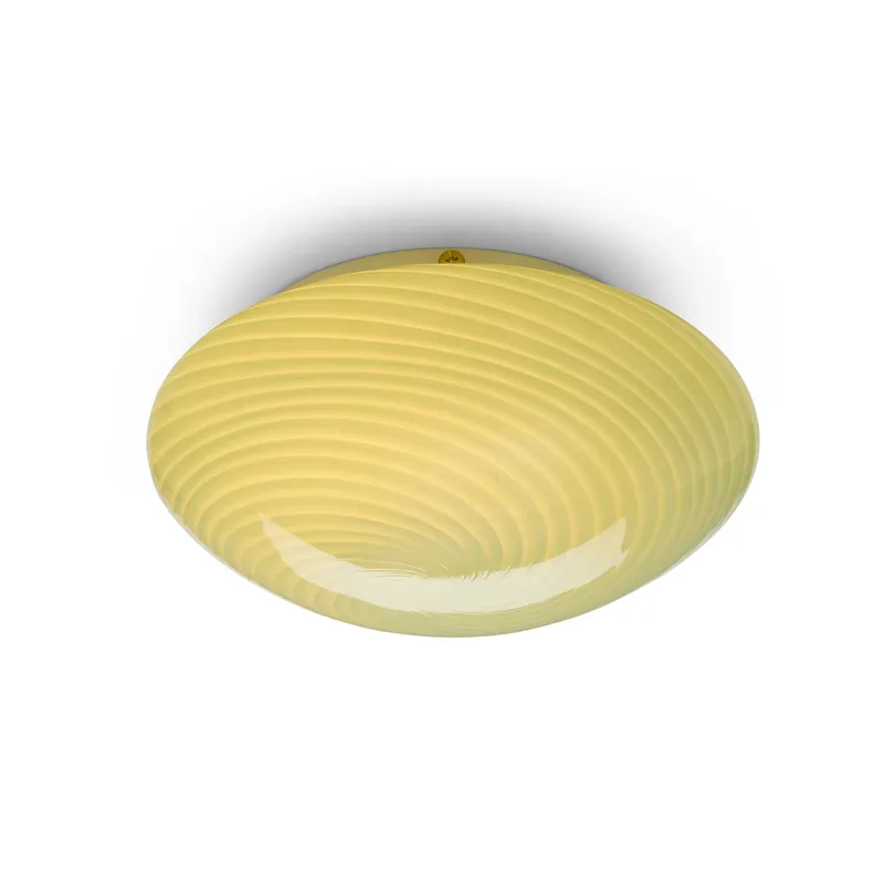 CANDY plafondlamp, olijfgroen, Ø 30 cm, glas, E27 från Halo Design – produktbild