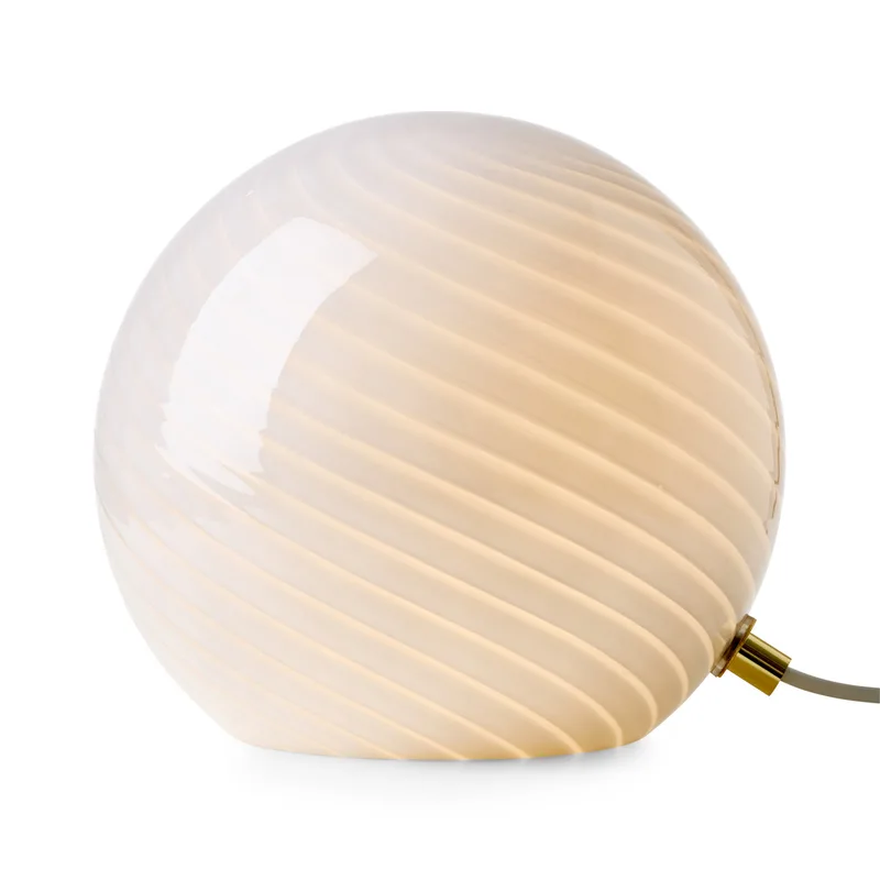 CANDY tafellamp, opaal, Ø 20 cm, glas, E14 by Halo Design – product photo