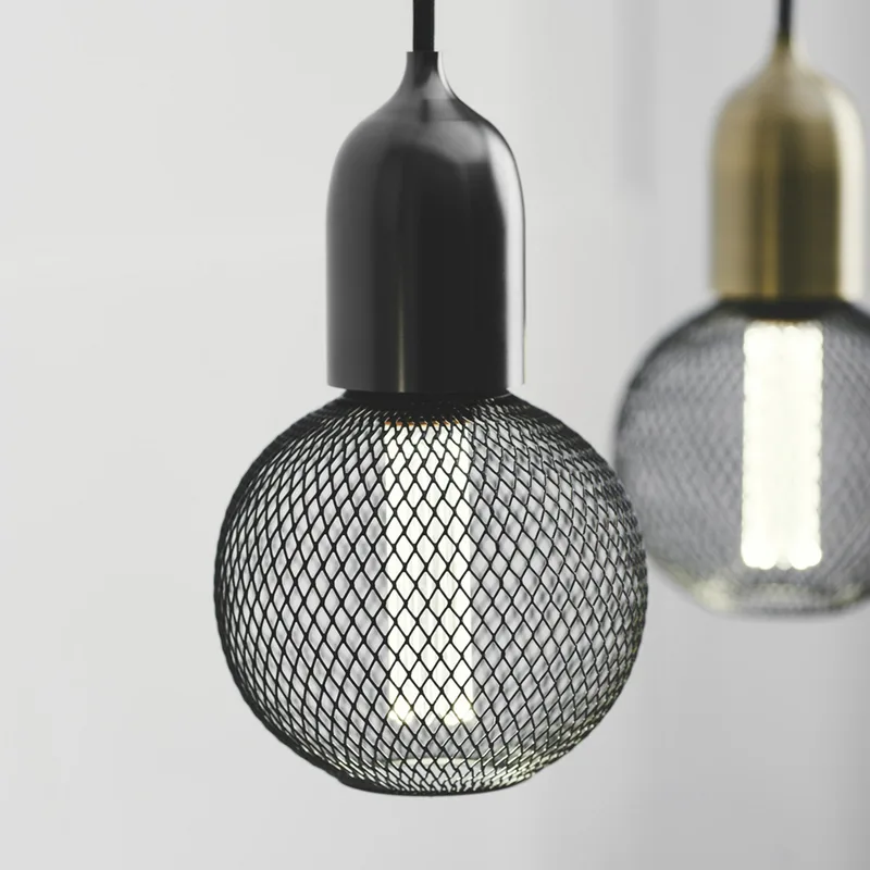 CLASSIC hanglamp, gunmetal, Ø 5 cm, E27 by Halo Design – product photo