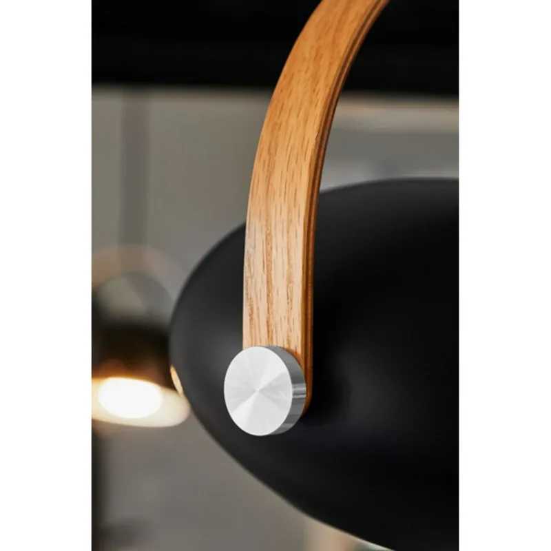 D.C Hanglamp Ø18 Black/Oak von Halo Design – Produktfoto