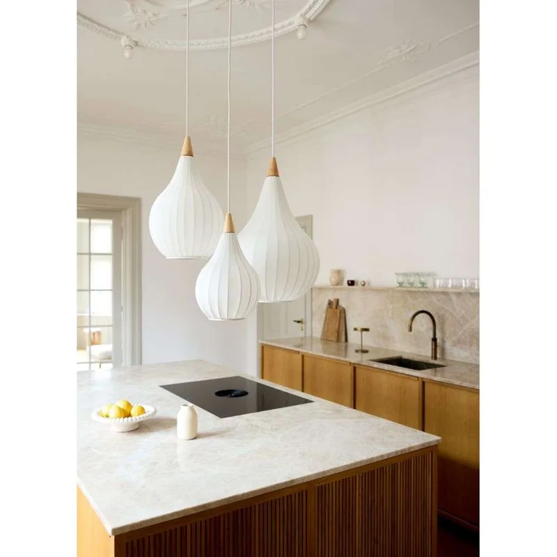 Drops Hanglamp Ø30 White fra Halo Design – produktbillede
