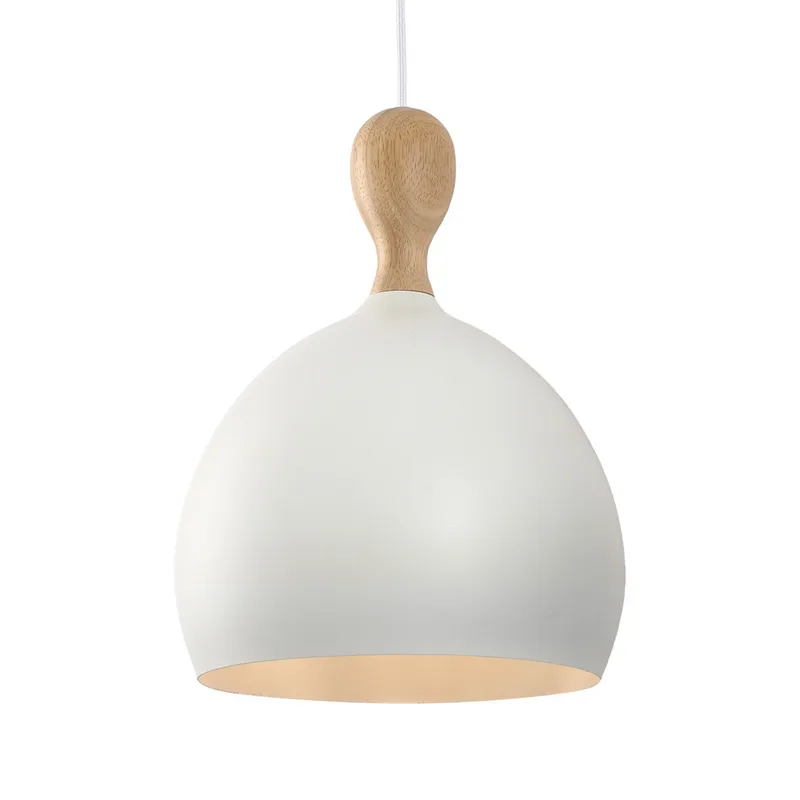 Dueodde hanglamp, wit, Ø 24 cm, metaal, E27 von Halo Design – Produktfoto