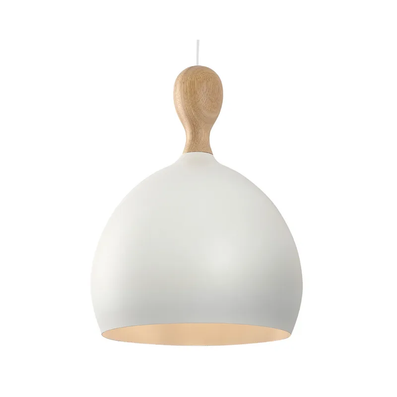 Dueodde hanglamp, wit, Ø 39 cm, metaal, E27 von Halo Design – Produktfoto
