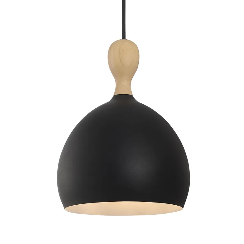 Dueodde hanglamp, zwart Ø 18 cm metaal E27 by Halo Design – product photo