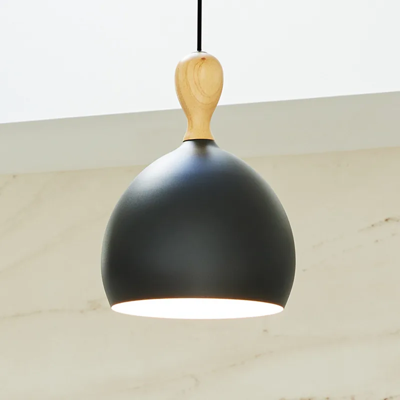 Dueodde hanglamp, zwart Ø 24 cm metaal E27 van Halo Design – productfoto