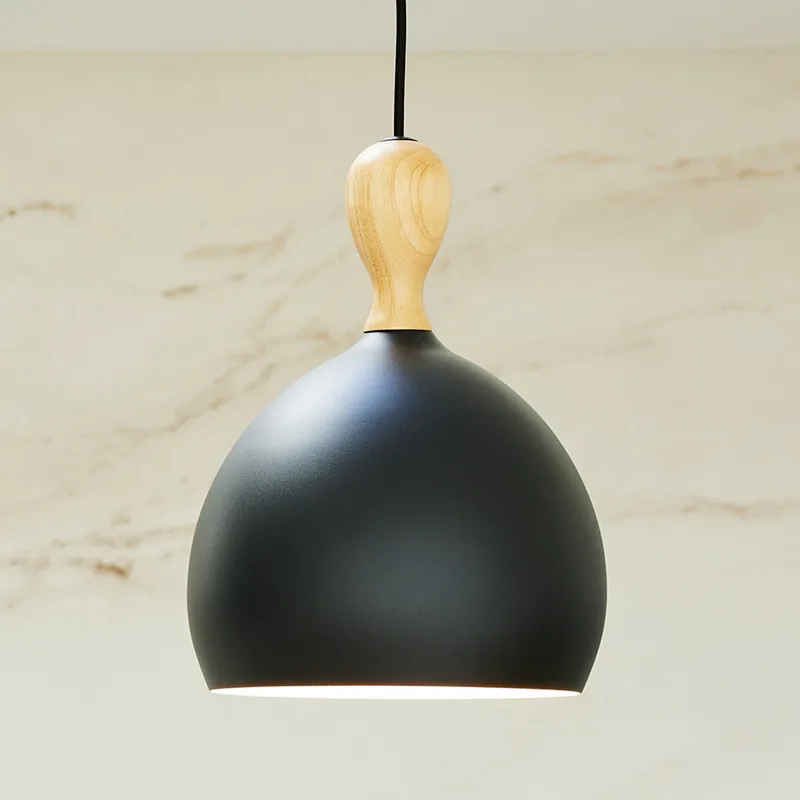 Dueodde Hängelampe, schwarz Ø 30 cm Metall E27 von Halo Design – Produktfoto