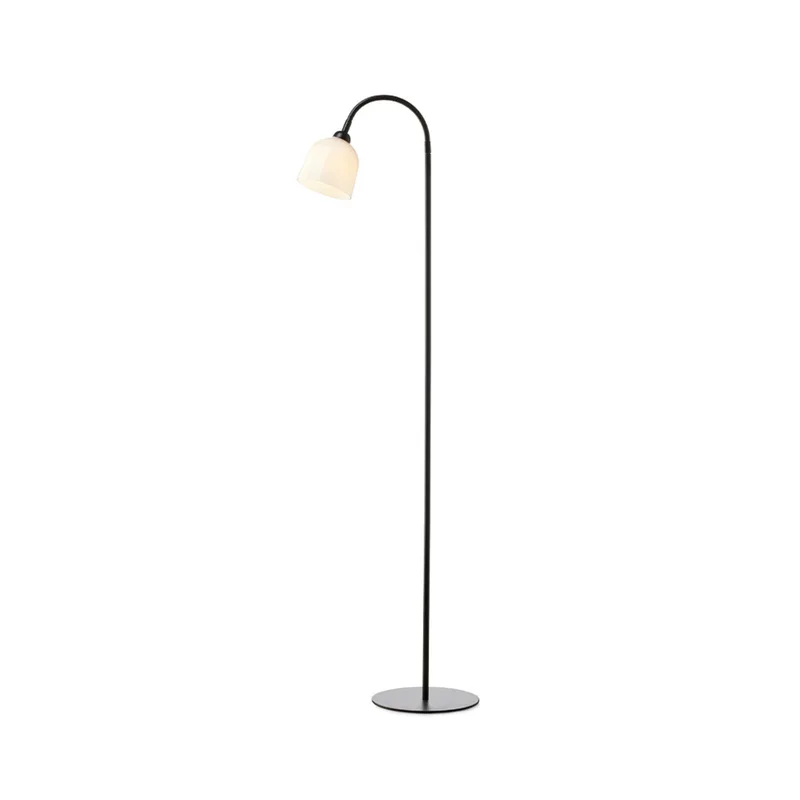 Glow 1 Vloerlamp Zwart/Opaal by Halo Design – product photo
