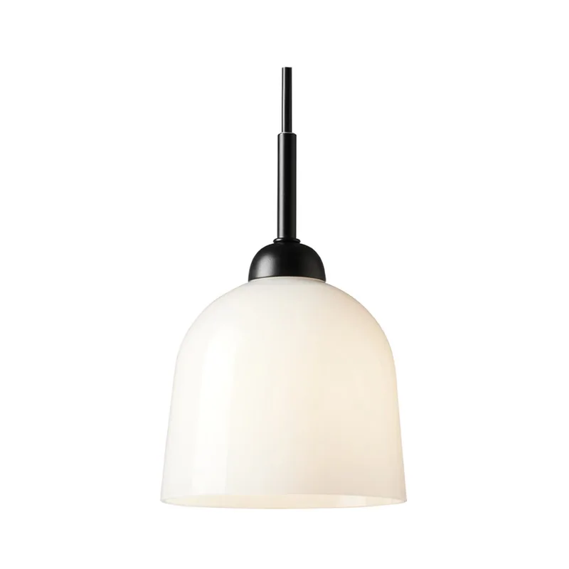 Glow Hanglamp Ø12 Zwart/Opaal by Halo Design – product photo
