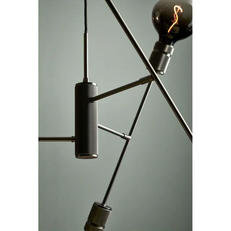 Halo 6 Hanglamp Gun Black van Halo Design – productfoto